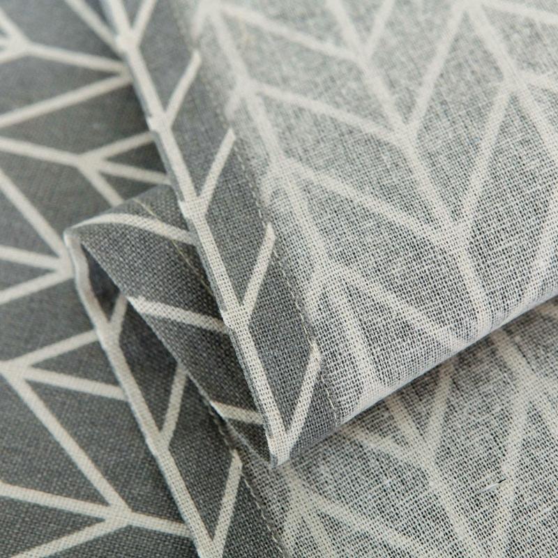 Universal Cotton Linen Microwave Dust Cover - Green Wheat