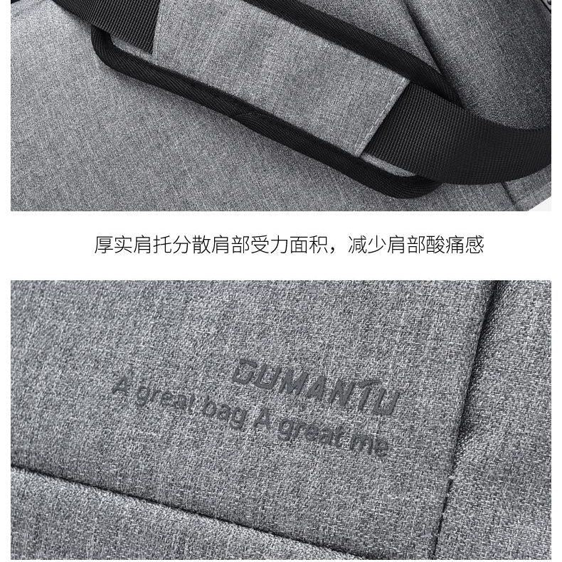 13 Oxford Cloth Laptop Backpack For Event - Black - Dark Gray