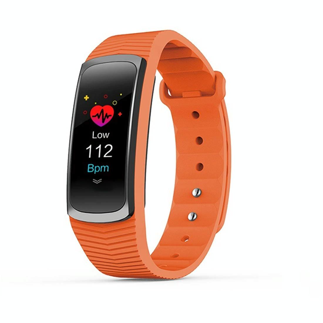 Waterproof Bluetooth Fitness Tracker - Ip67 - Orange