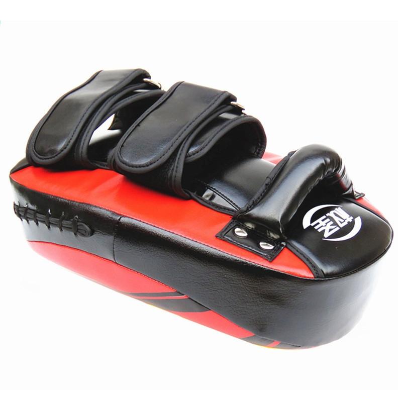 Thickened Professional Taekwondo Foot Target For Boxing And Sanda Training - Sz Red