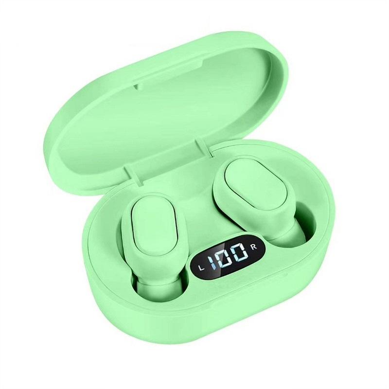 Waterproof Tws Bluetooth 5.0 In-ear Headphones for Sports - Green