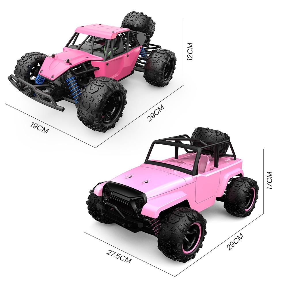 High Speed 4wd Rc Car - 1 18 Scale - Pink