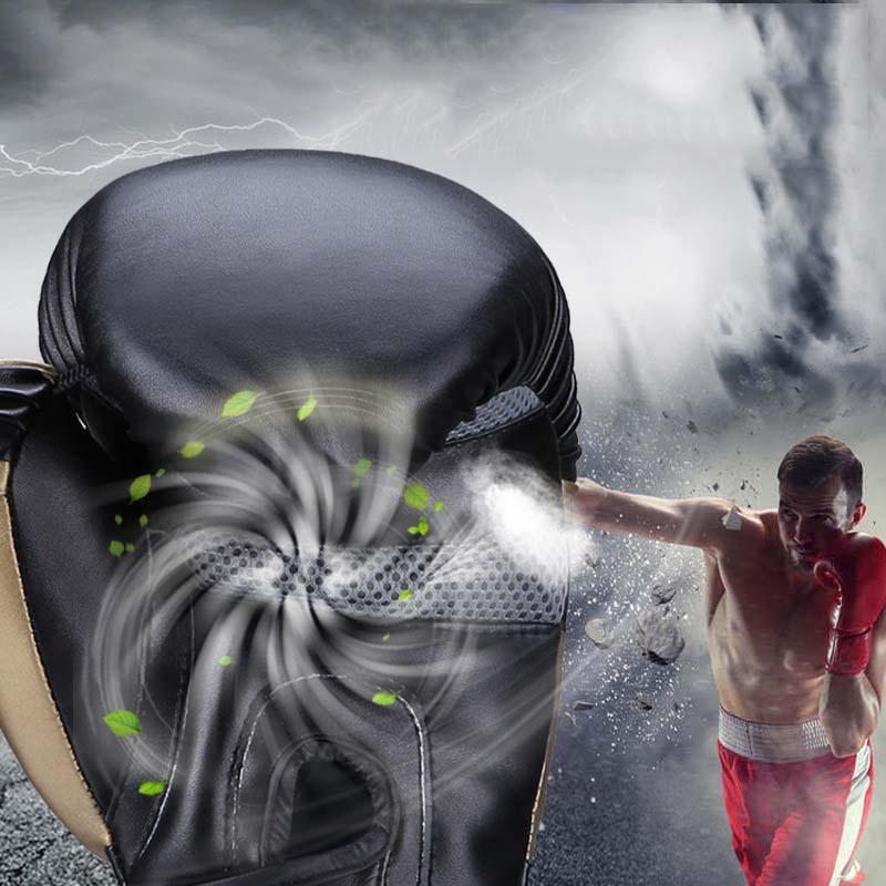 Professional Adult Boxing Training Gloves - 6Oz For Muay Thai Fighting - Fluorescent Yellow