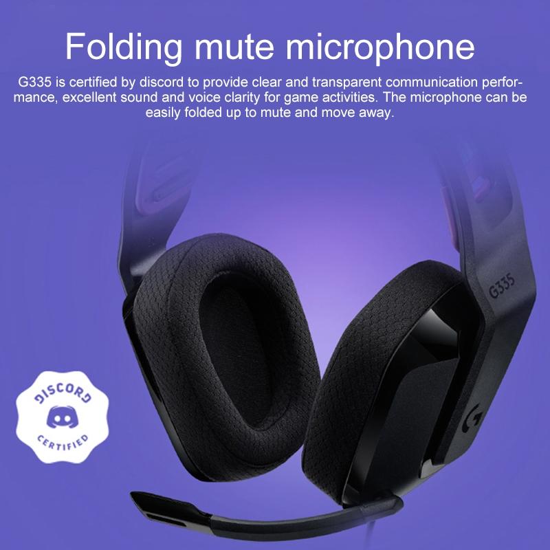 Foldable Wired Gaming Headset With Mic - Green