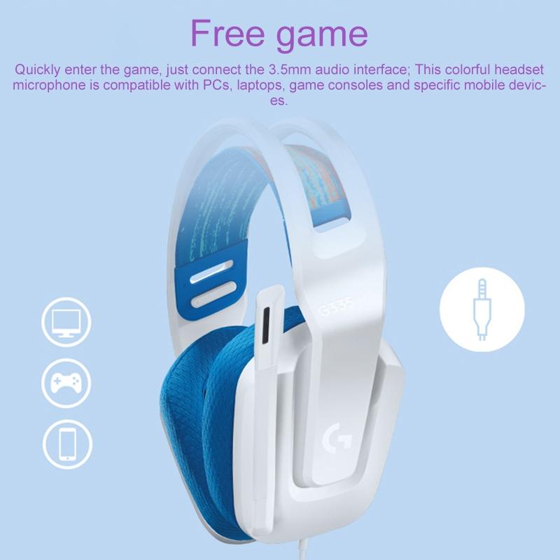 Foldable Wired Gaming Headset With Mic - Green