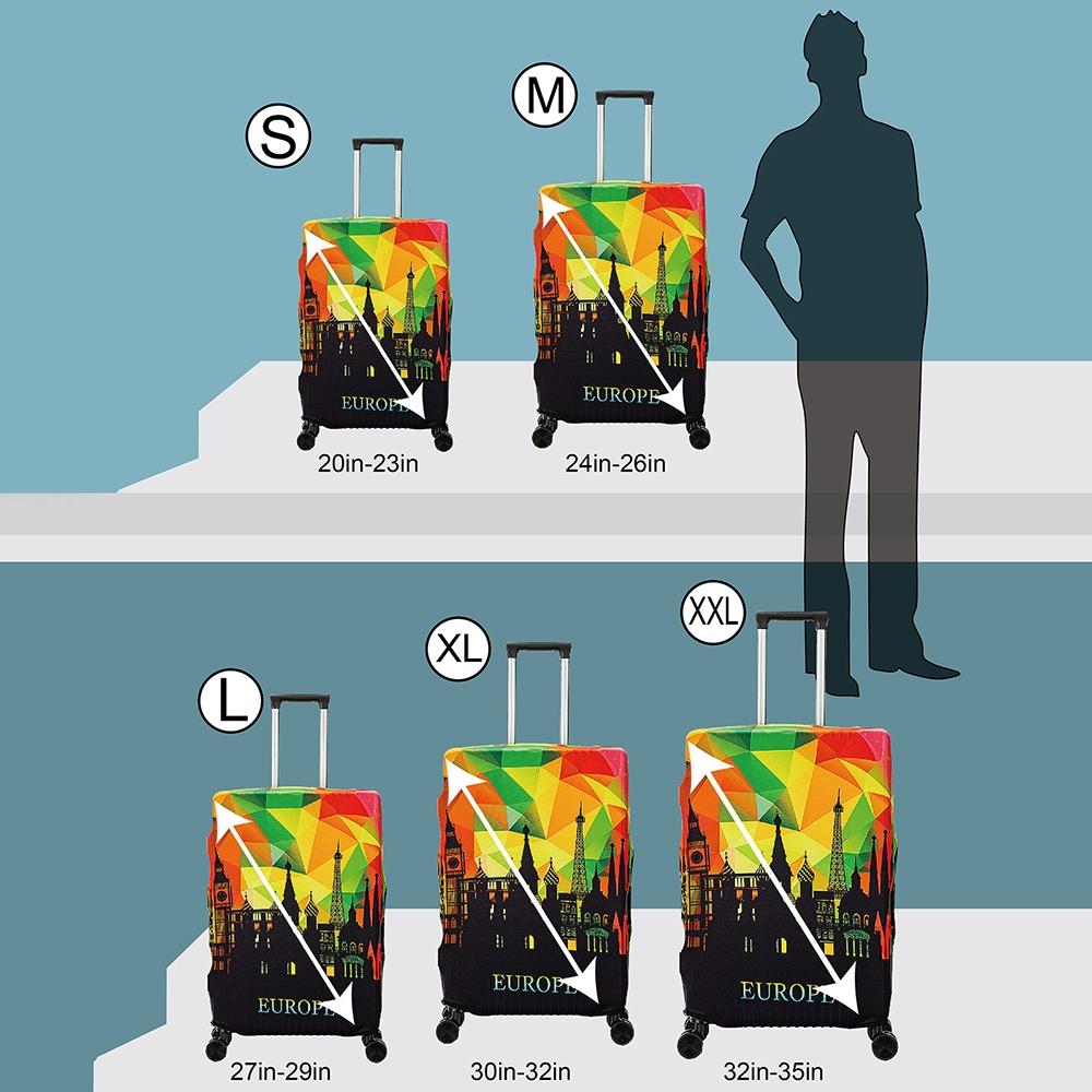 Protective Trolley Case Dust Cover for Outdoor Travel - Fits 27-29 Inches - T-013 - L (27-29 Inches)