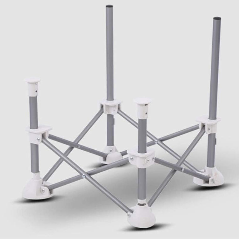 Vibe Geeks Foldable Camping and Dining Chair Outdoor Booster Seat for Toddlers - Khaki