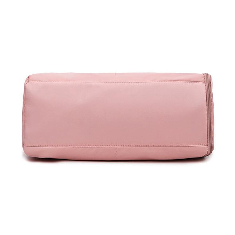 Vibe Geeks Large Capacity Dry and Wet Separation Wear-resistant Sports Fitness Storage Bag - Pink