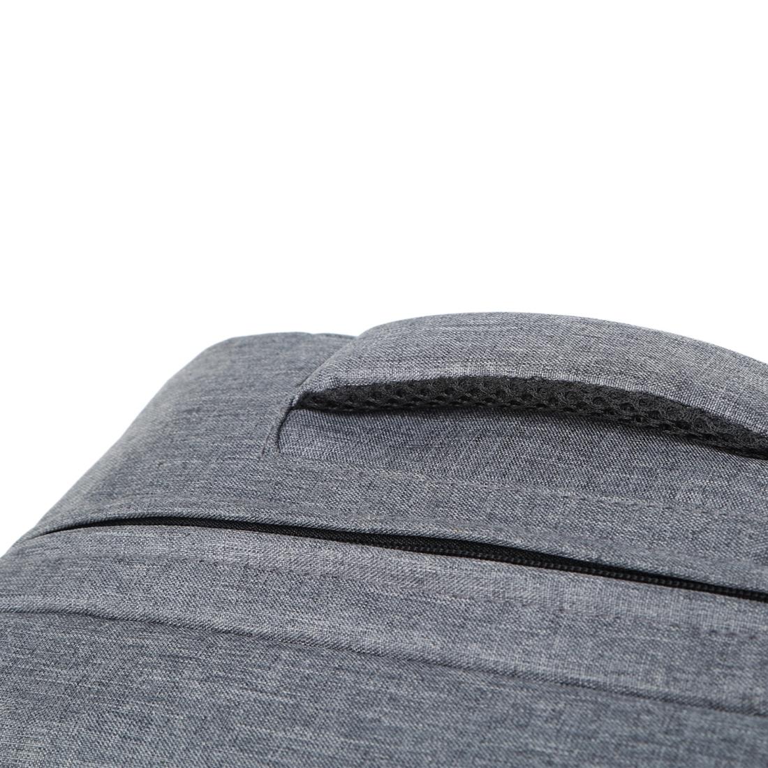 Breathable Casual Backpack for Notebooks and Tablets - Large Capacity - Grey