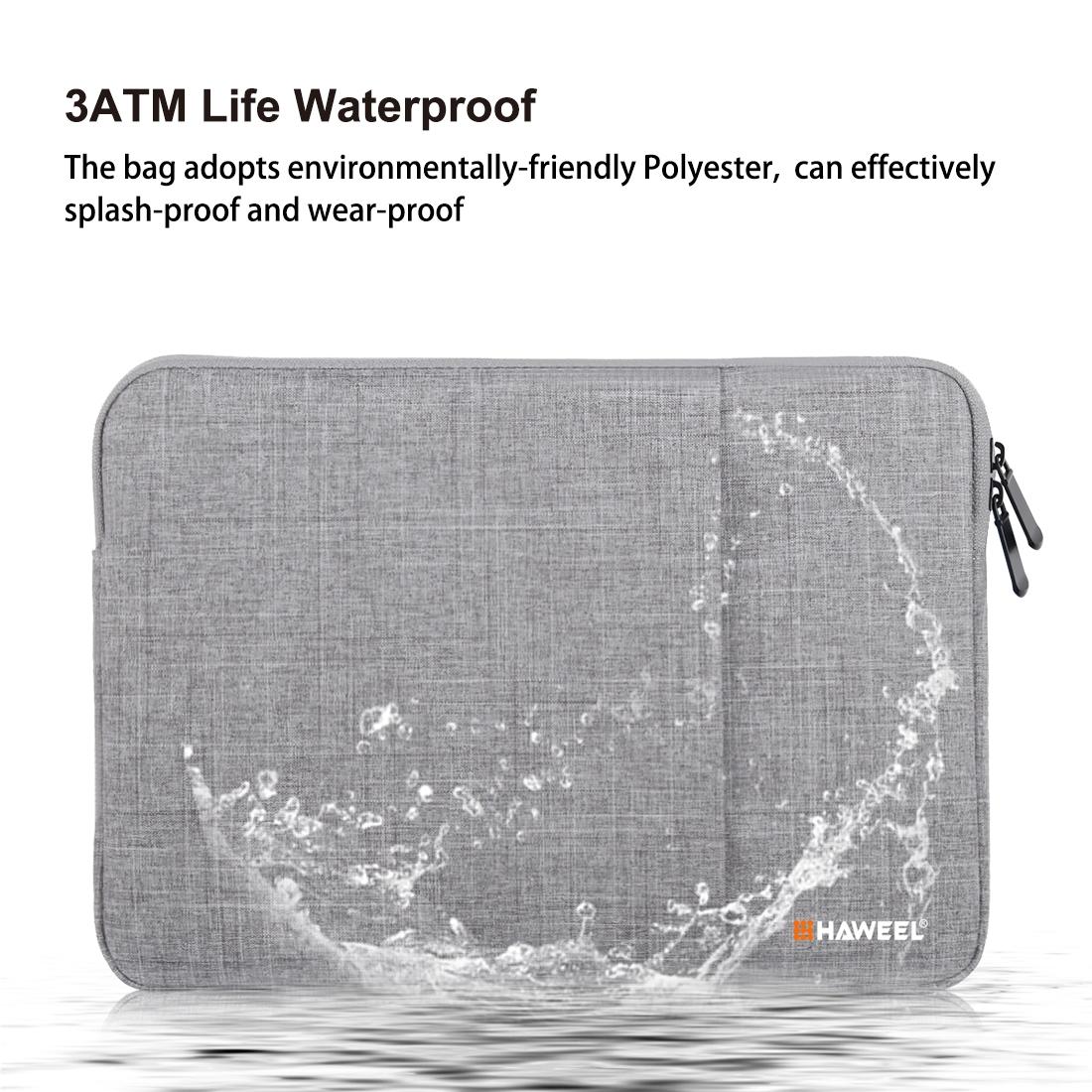 13 Inch Laptop Sleeve Case with Zipper for Macbook Samsung Sony Dell Alienware Chuwi Asus Hp - Grey