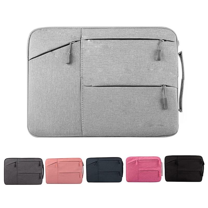 15.6 Inch Laptop Tablet Bag With Multiple Pockets - Portable And Stylish - Hc6579H 15.6 Inch Grey
