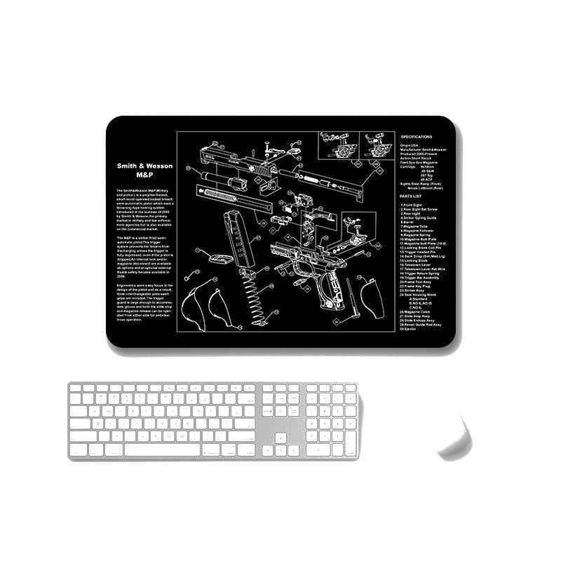 2 Pack Non Slip Gaming Mouse Pad 3Mm Thick - Sps-Sigp229