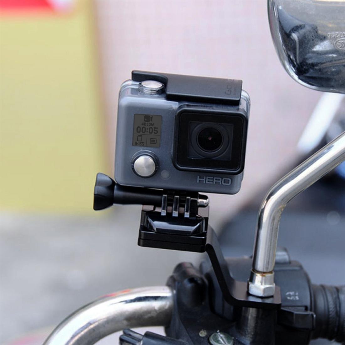 Universal Motorcycle Mount for Action Cameras - Gold