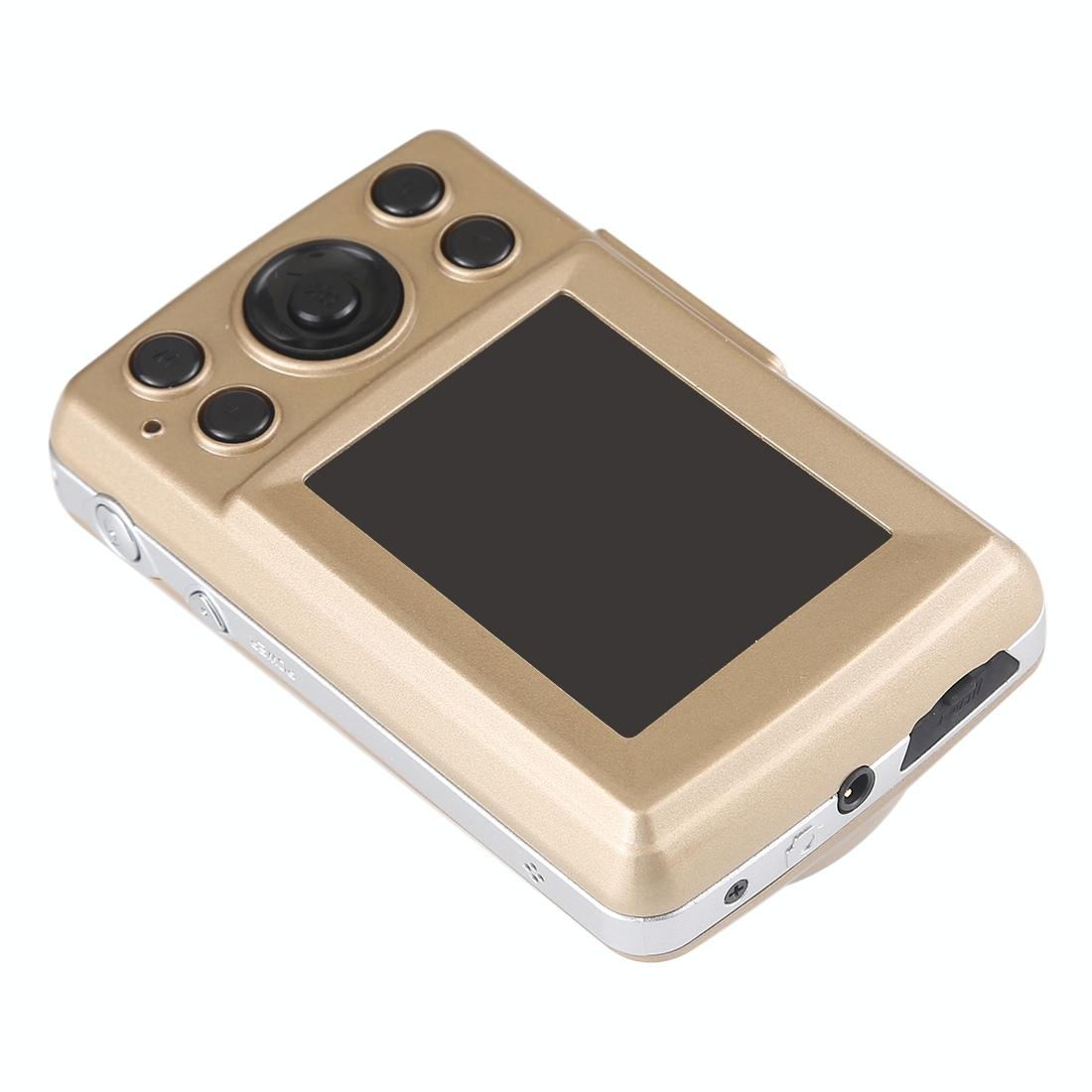 16Mp 4X Zoom Hd Digital Video Camera With 2.4 Tft Screen - Gold