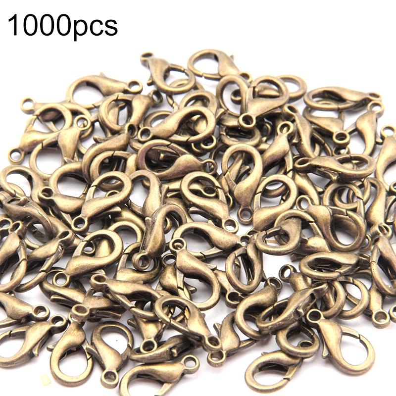 12Mm High Quality Alloy Lobster Claw For Diy Jewelry - Gold