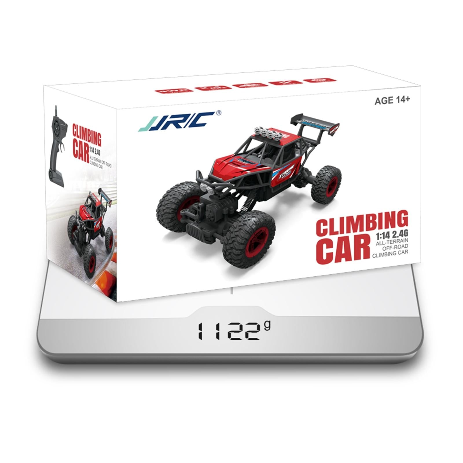 Alloy Climbing Car - 1 14 4wd Remote Control - Blue