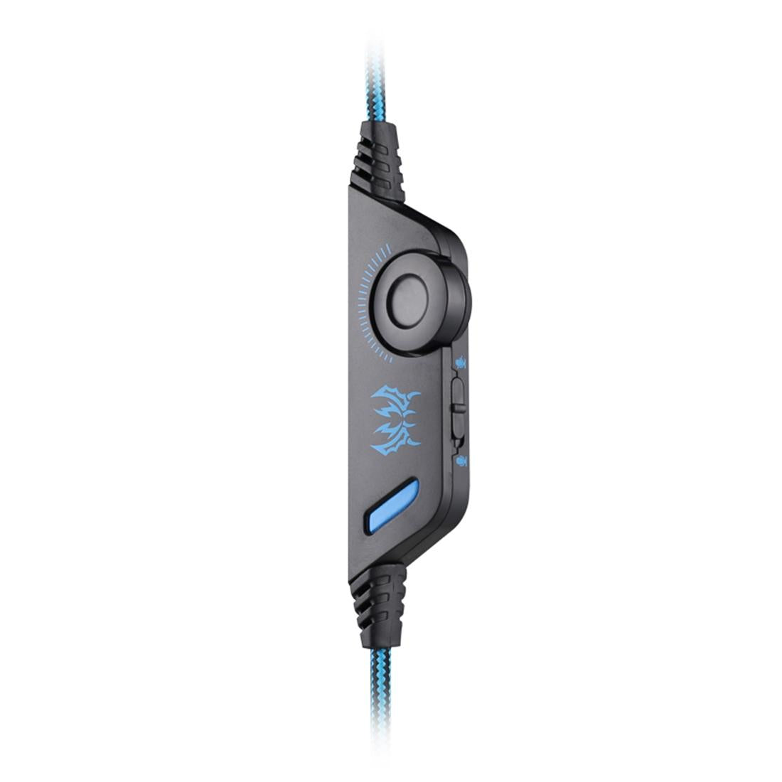 3.5Mm Gaming Headset With Mic & Led For Laptop / Phone - Blue Black