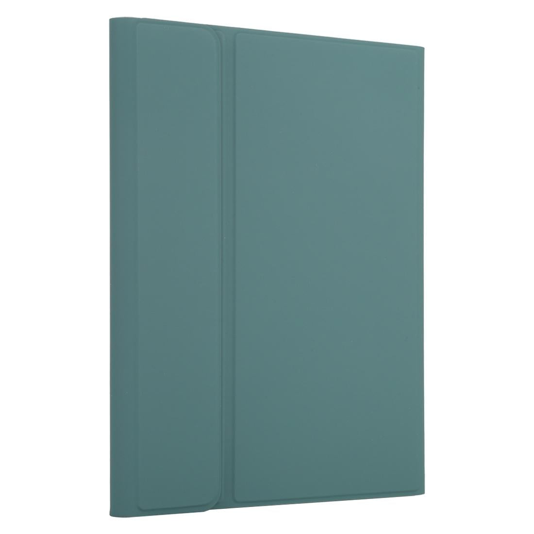 Bluetooth Keyboard & Tablet Case For Ipad 9.7 With Touch Pad Pen Slot & Holder - Detachable Microfiber Leather - Purple