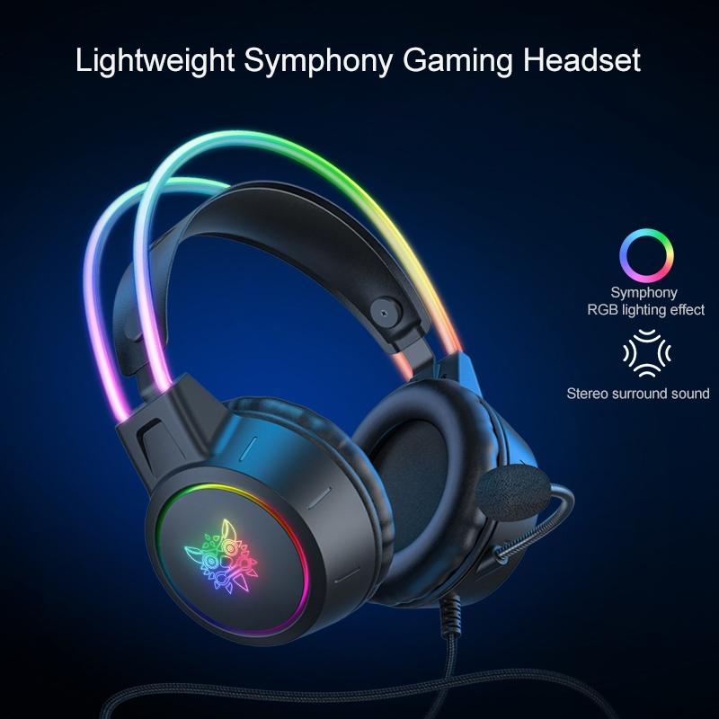 Symphony Wired Gaming Headset With Mic - Beige