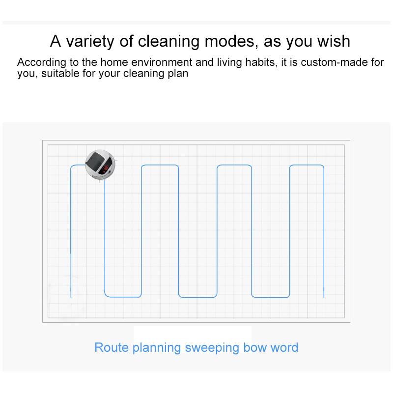 Smart Household Sweeping Robot - Efficient Cleaning - Red