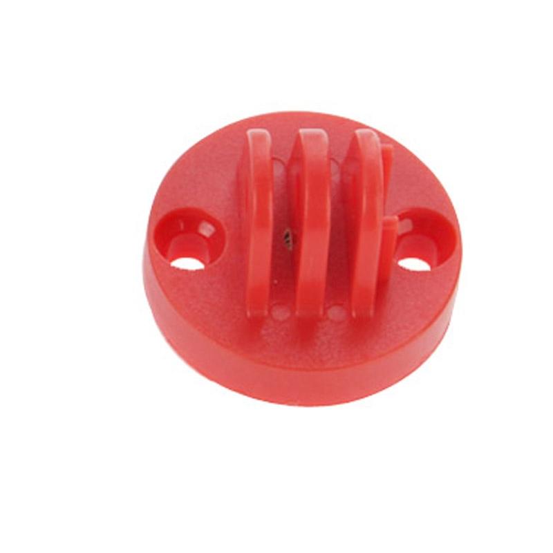 Universal Camcorder Mount Adapter for Gopro Hero Cameras - Tripod Compatible - Red