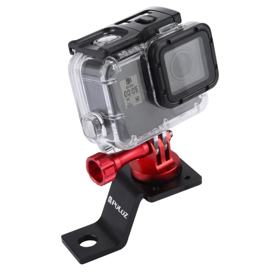 Universal Motorcycle Mount for Action Cameras - Red