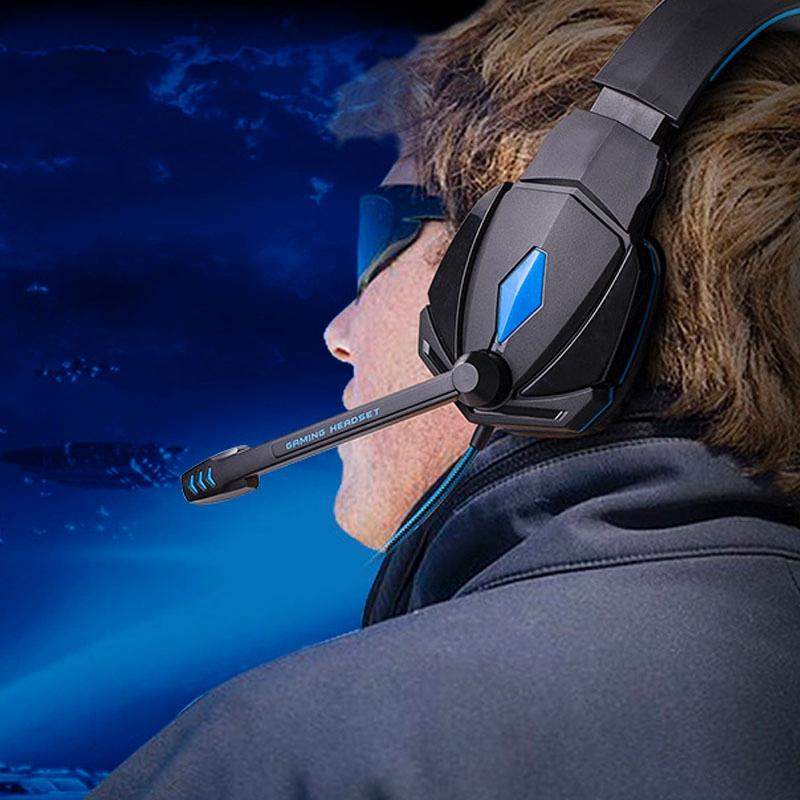 2.2M Gaming Headset With Mic & Led Red