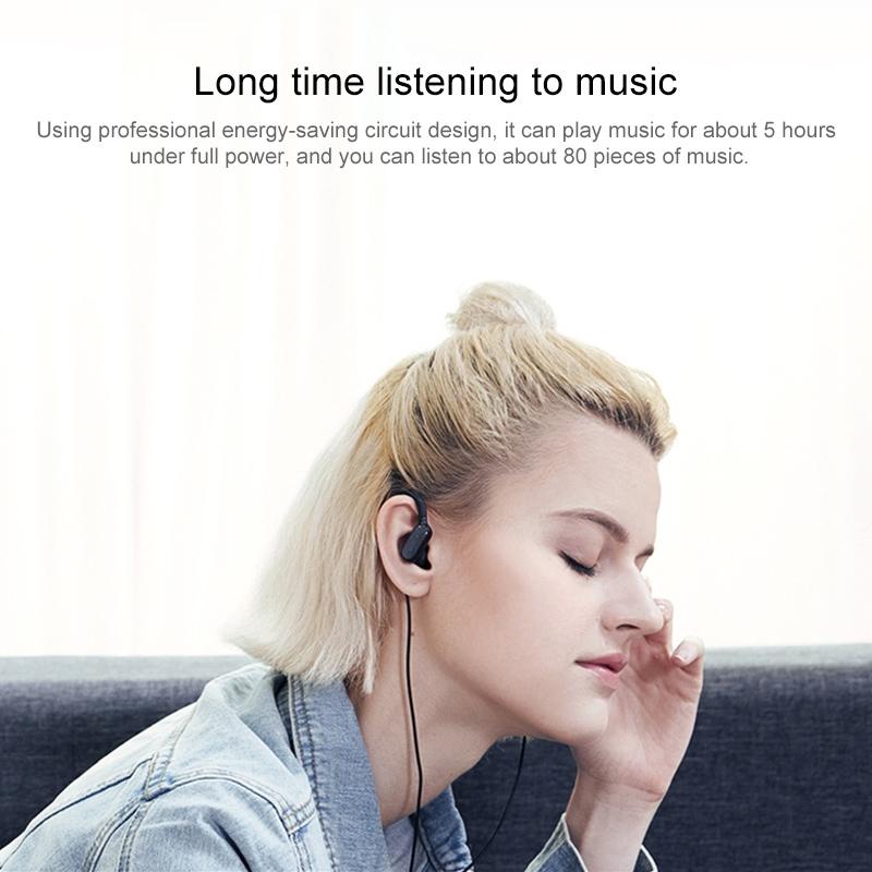Ultra-light Wireless Bluetooth Earphones with Mic - Bth-y9 - Red