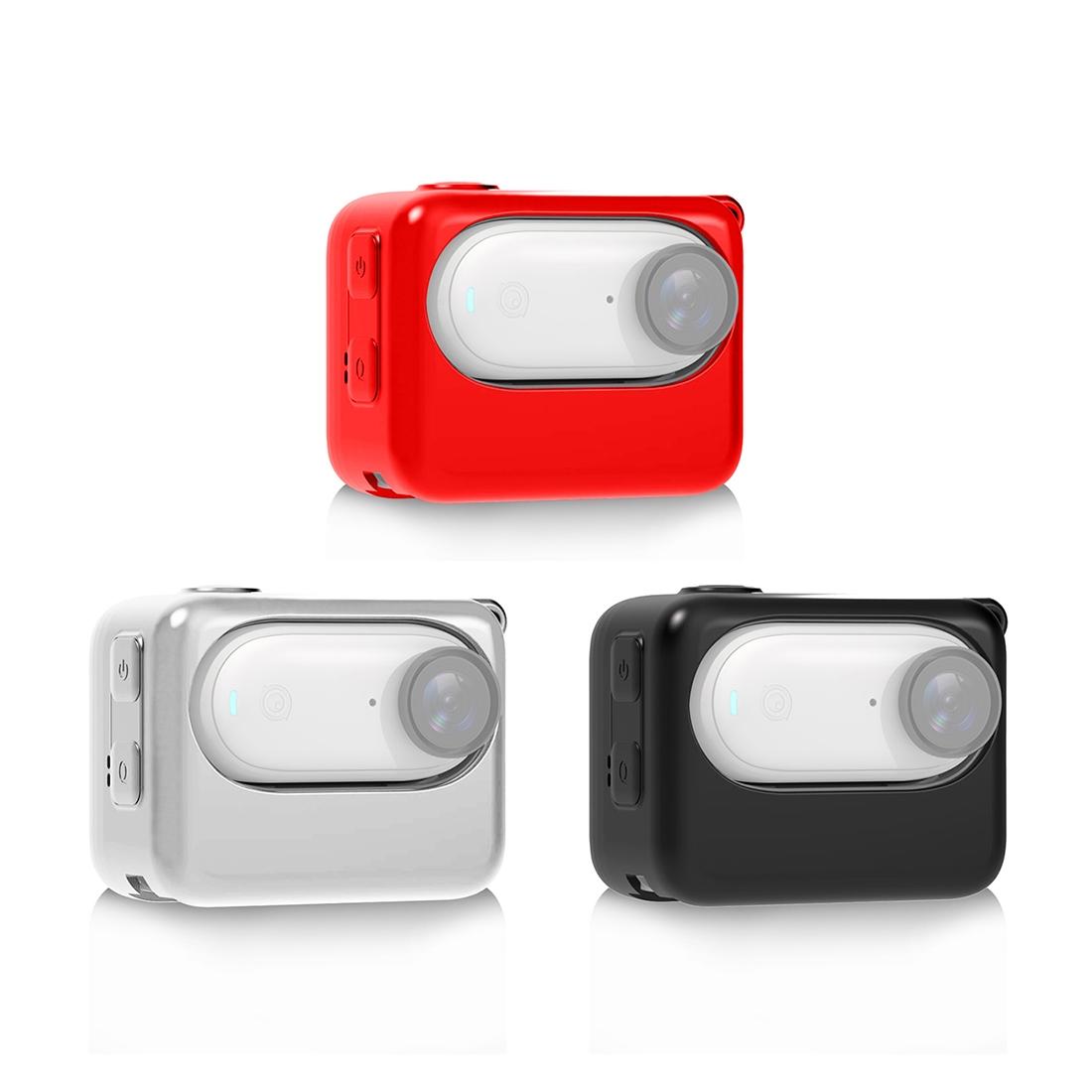 Silicone Charging Case for Insta360 Go 3 Camera - Red