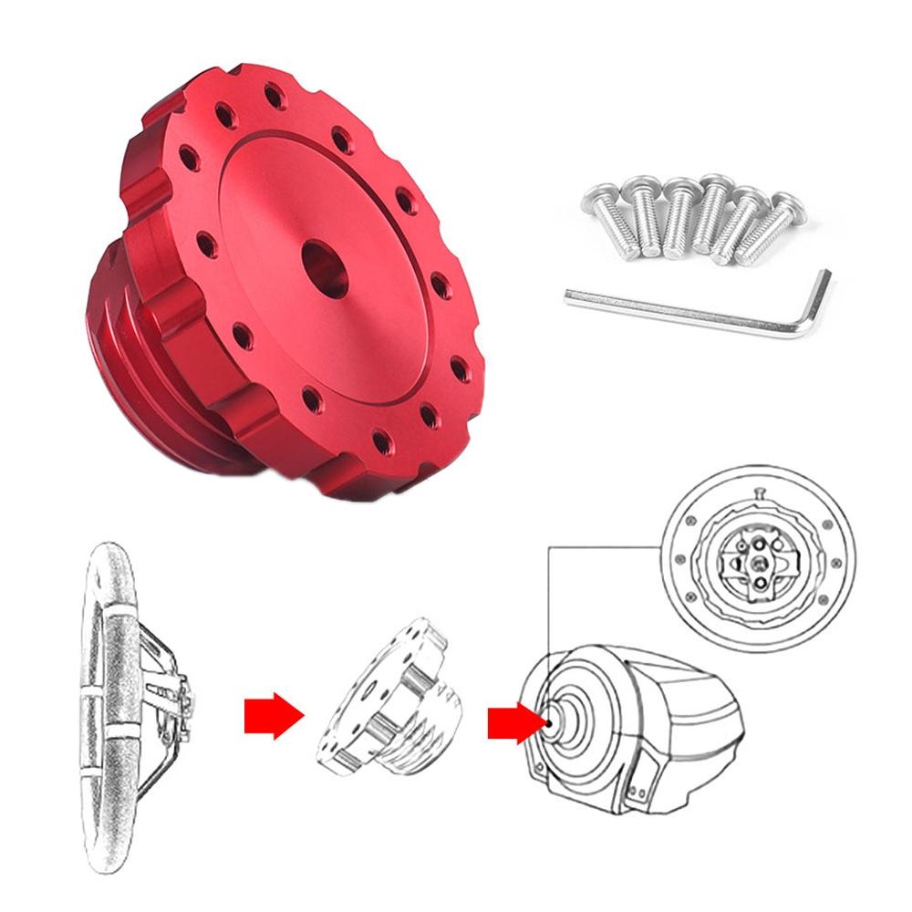 Universal Gaming Steering Wheel Adapter for Thrustmaster T500ts - Connect Txt300 - Red