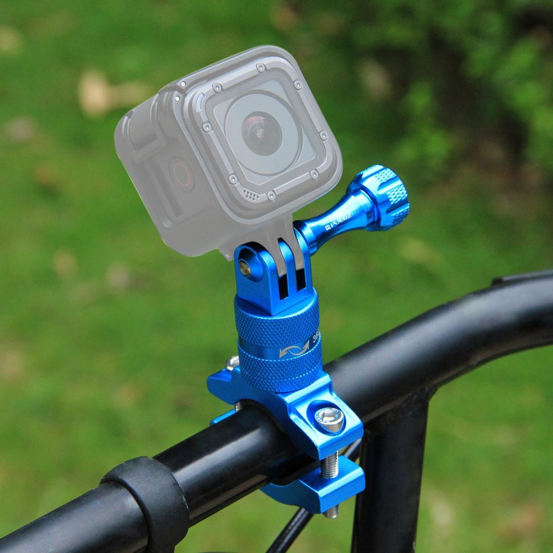 Universal Bike Handlebar Mount for Action Cameras - 360 Degree Rotation - Pu223R