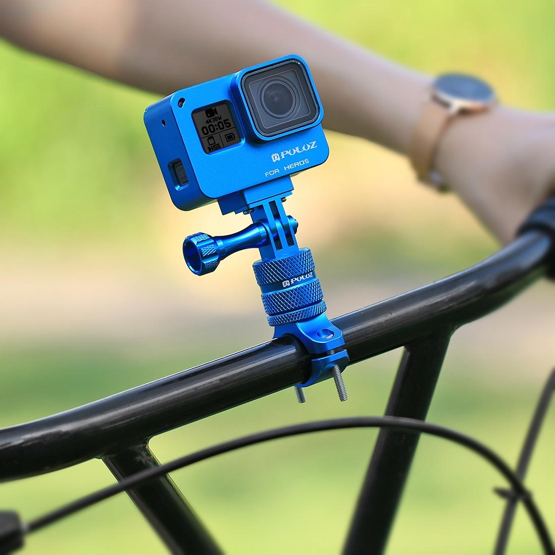 Universal Bike Handlebar Mount for Action Cameras - 360 Degree Rotation - Pu223R