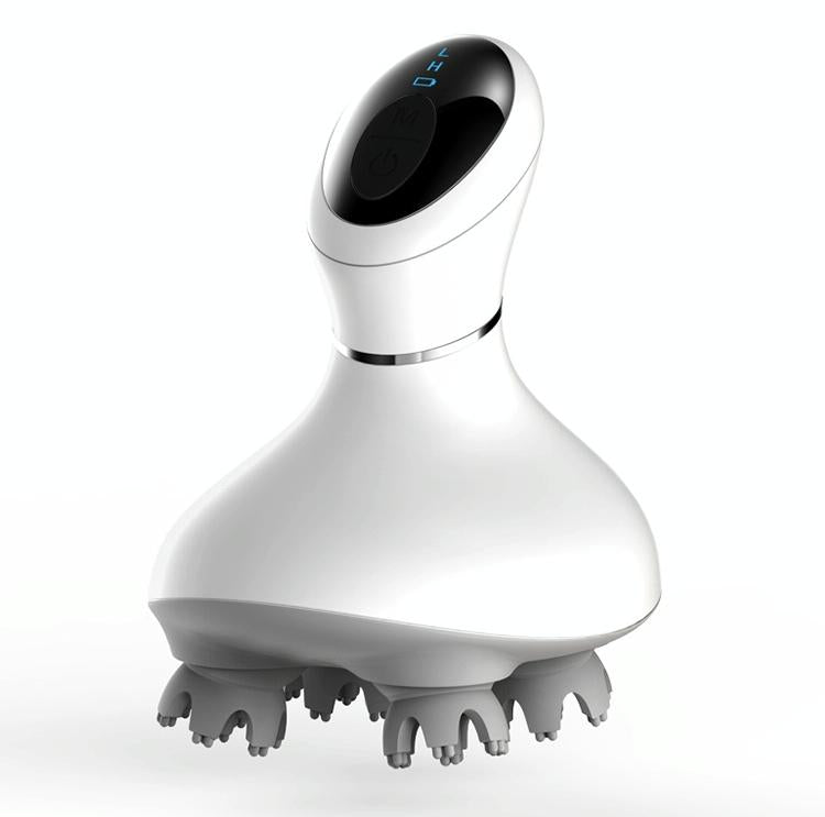 Smart Electric Scalp Massager White