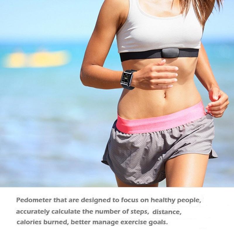 1.5 Inch Lcd Screen For Android Mobile Phone Support Phone Call / Music / Pedometer / Sleep Monitor / Anti-Lost - White