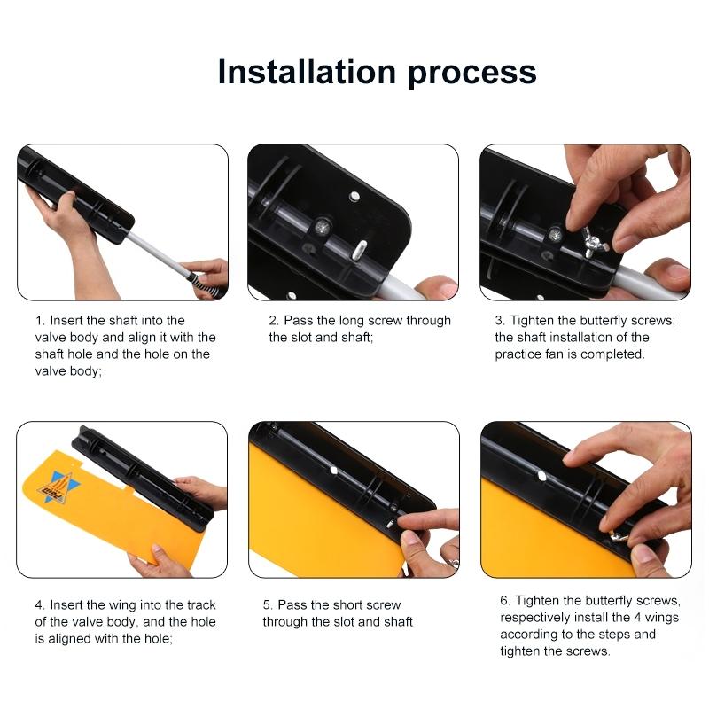 Improve Golf Swing with Wind Resistance Trainer - White