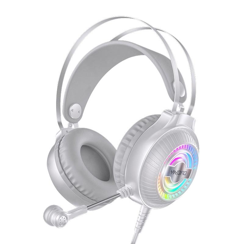 Q4 Wired Gaming Headset With Mic Dual 3.5Mm + Usb - White