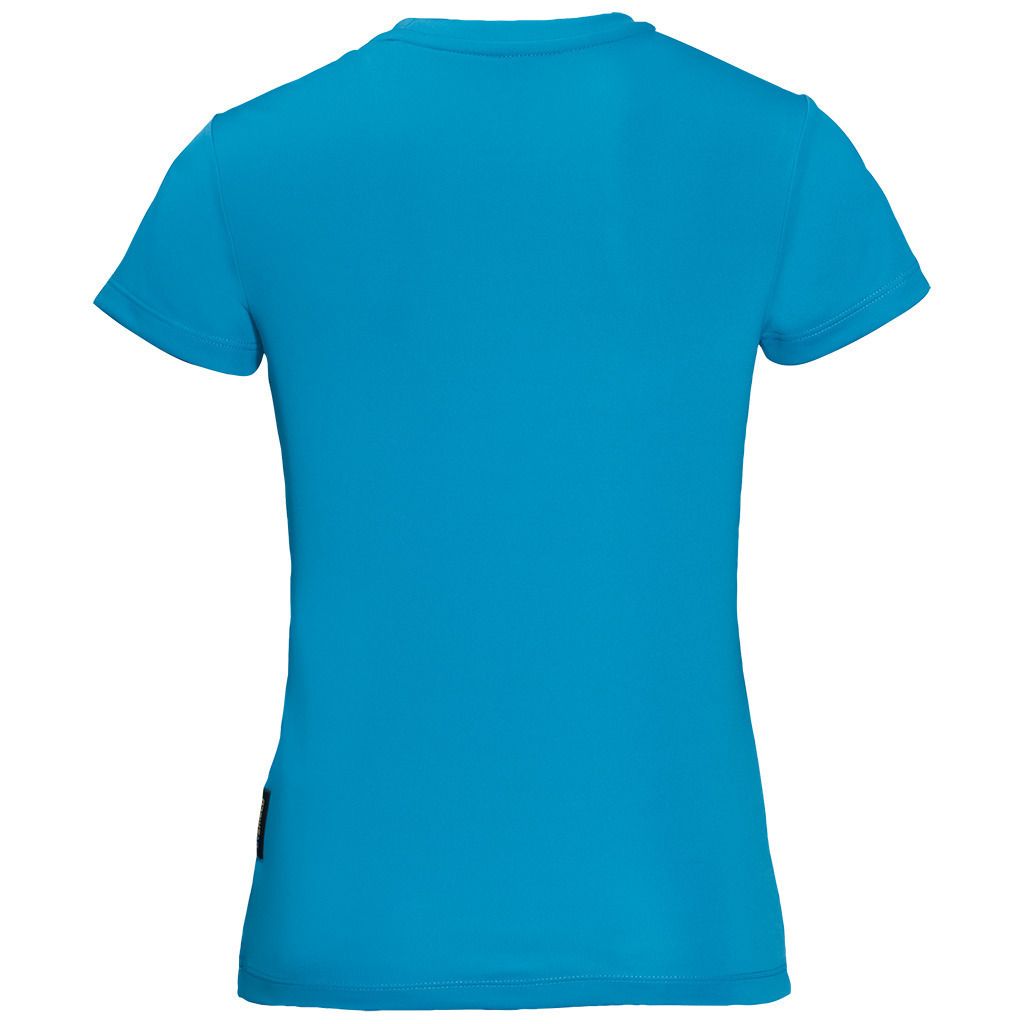 Jack Wolfskin Kids Jungle T Shirt Tee Top Sun UV Shield Shirt Childrens UPF 50+ - Turquoise