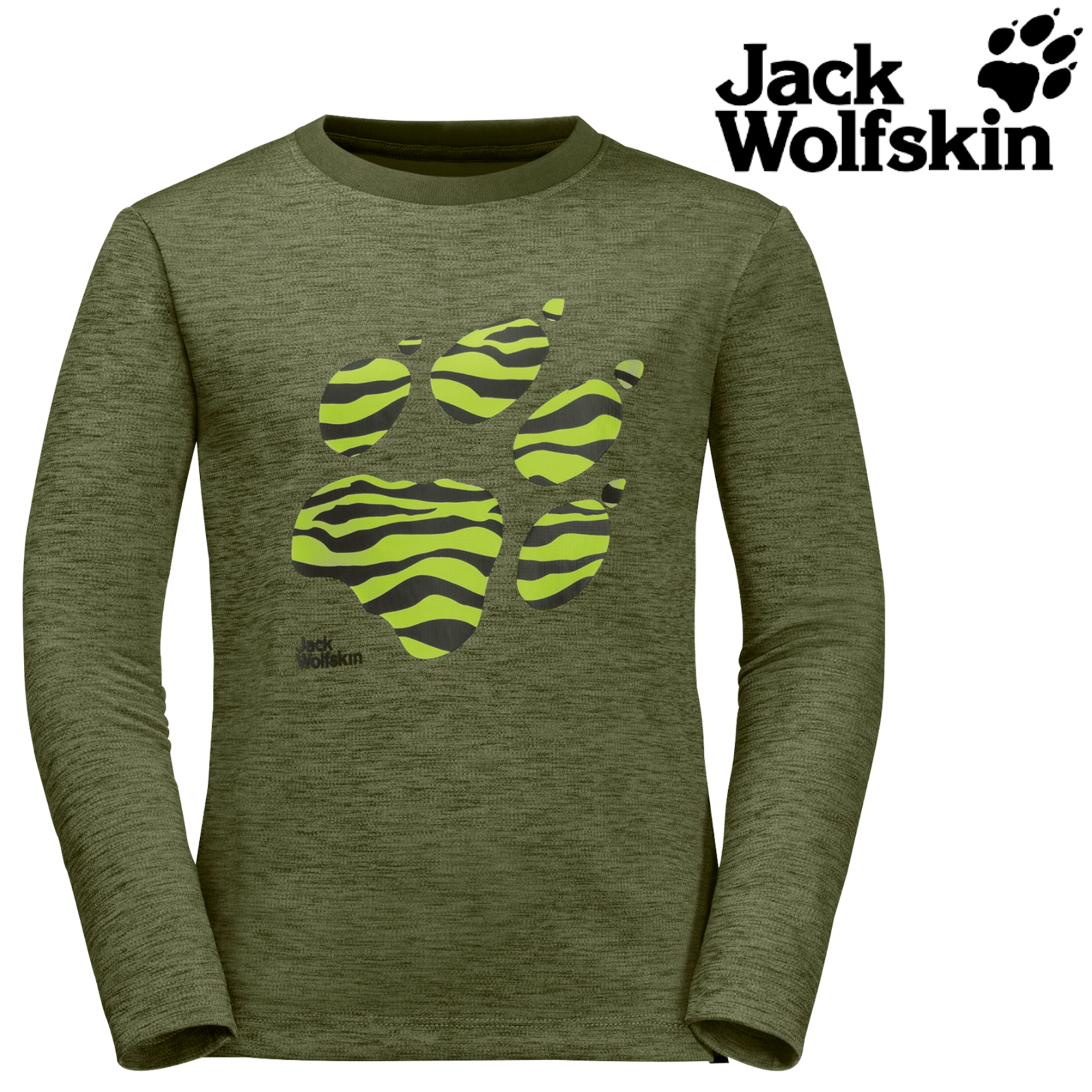 Jack Wolfskin Vargen Kids Long sleeves Top Lightweight UV Boys Girls Shirt