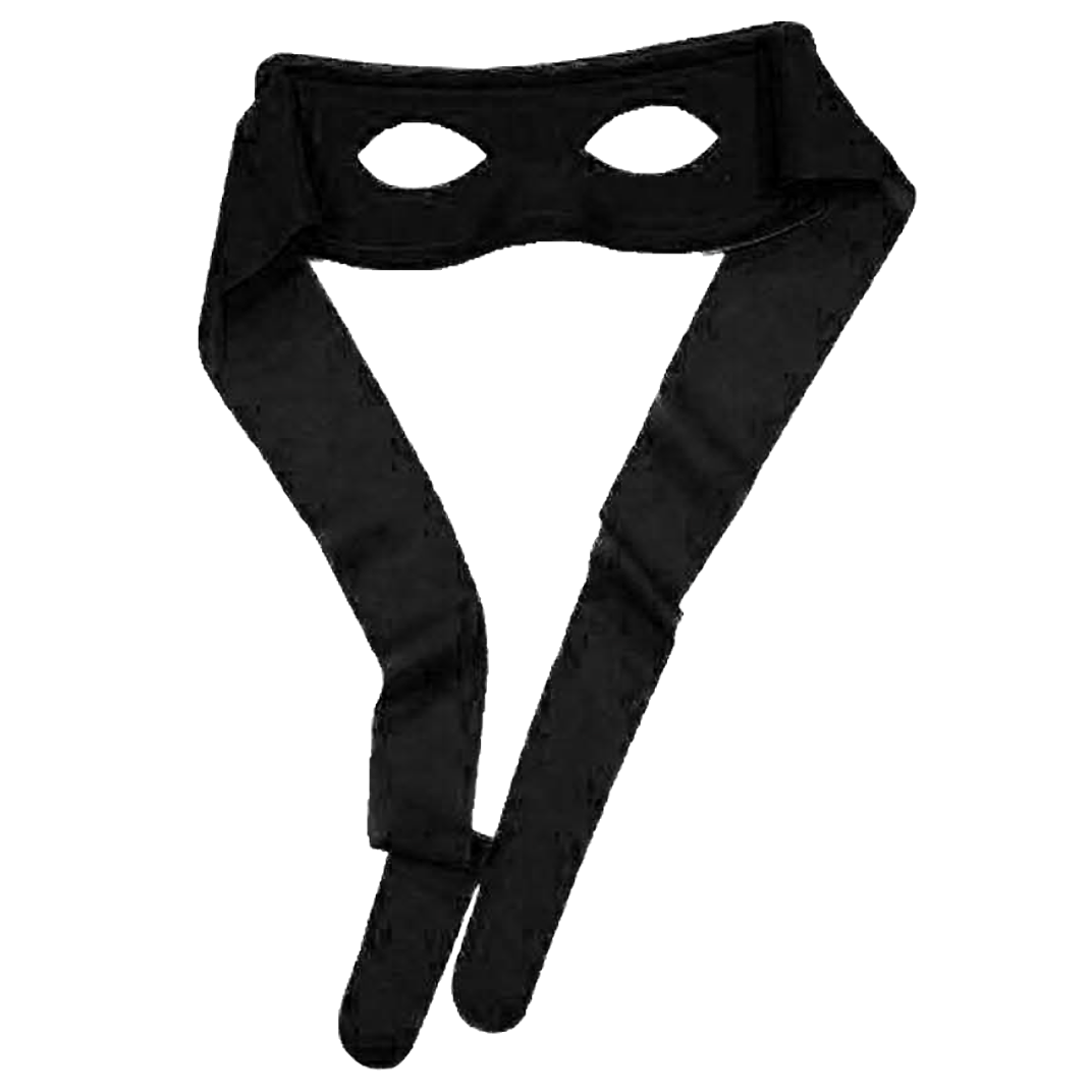 THIEF MASK Burglar Bandit Pirate Halloween Costume Fancy Dress Robber