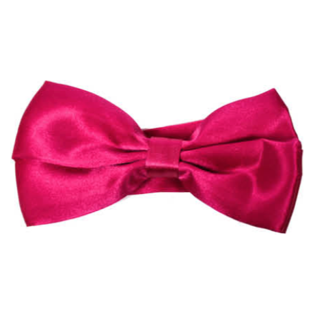 Mens BOW TIE Wedding Tuxedo Formal Bestman Necktie Classic Plain Party - Burgundy