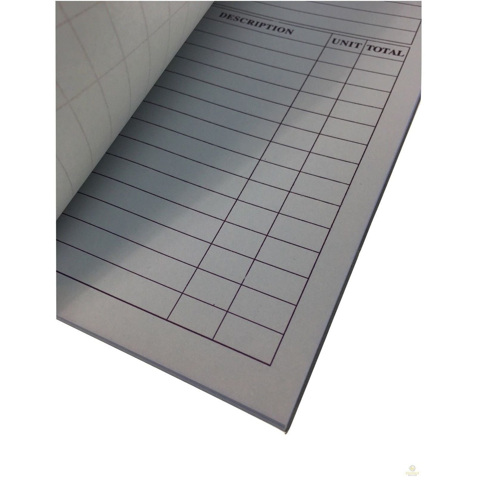 ORDER BOOK 50 Page Duplicate Restaurant Docket Carbonless Take Away