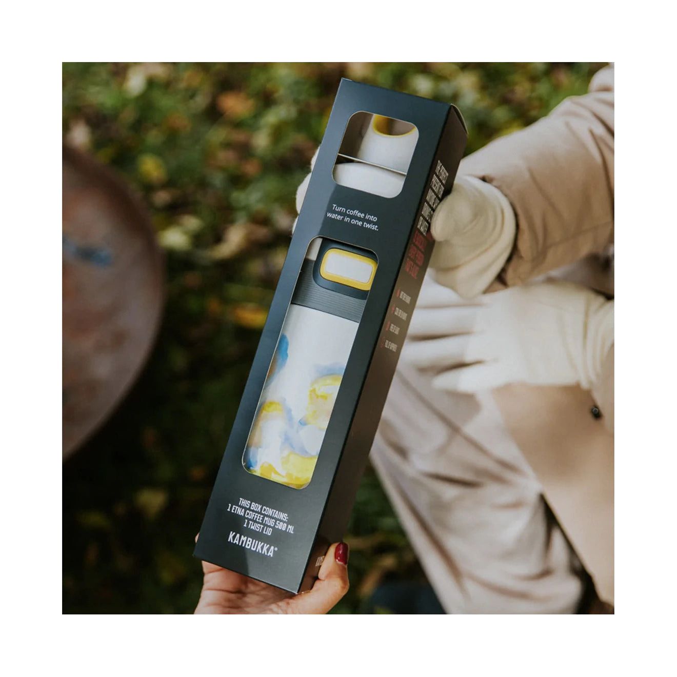 Kambukka Etna 500ml Insulated Water Bottle Drinking Tumbler Travel Coffee Flask