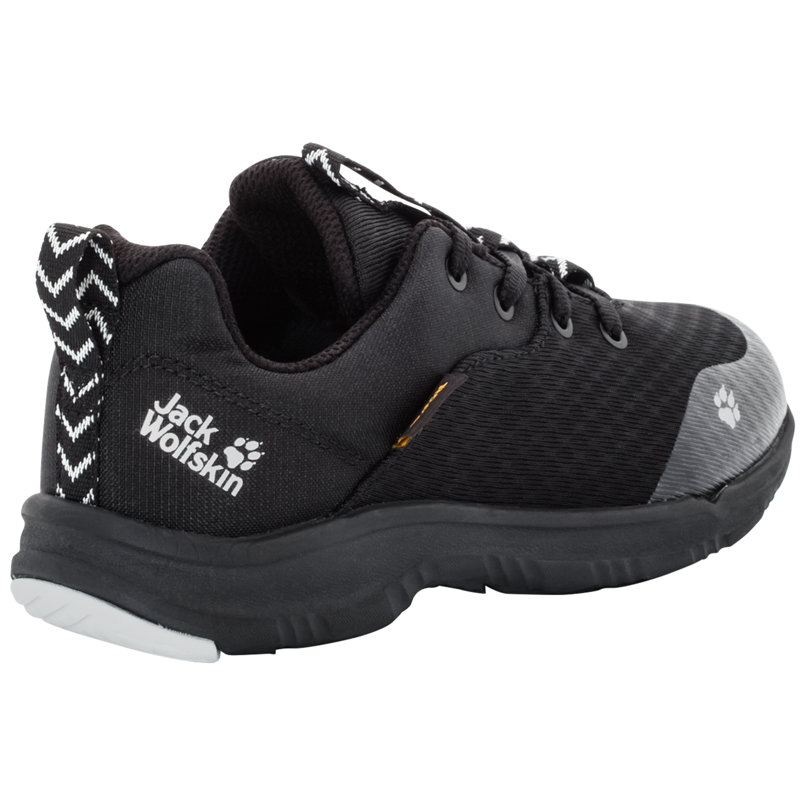 Jack Wolfskin Girls Phoenix Texapore Low Shoes Hiking Trekking - Black - Black