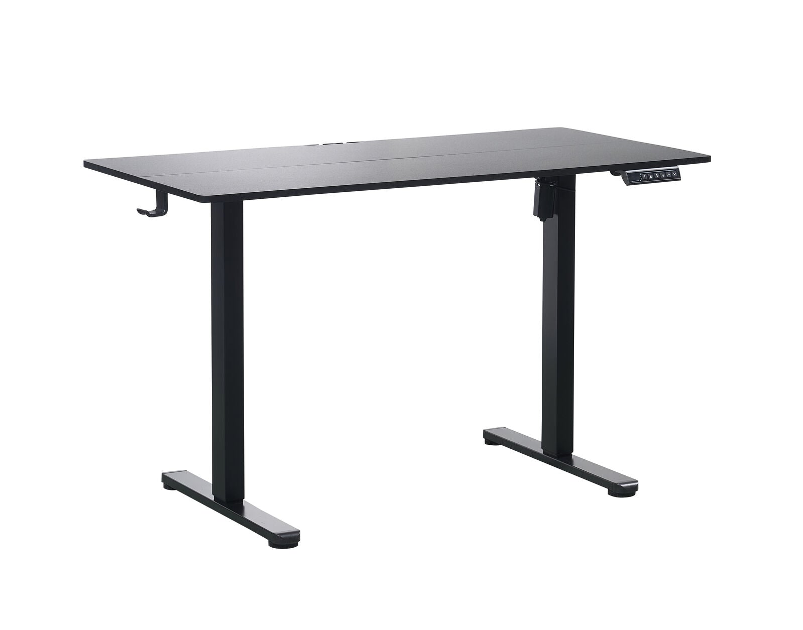 120 x 60cm Electric Standing Desk Height Adjustable Motorised Electric Sit Stand in Black