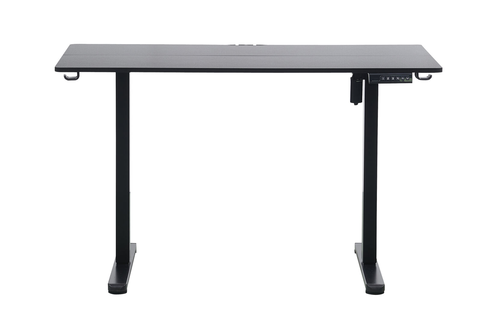 120 x 60cm Electric Standing Desk Height Adjustable Motorised Electric Sit Stand in Black