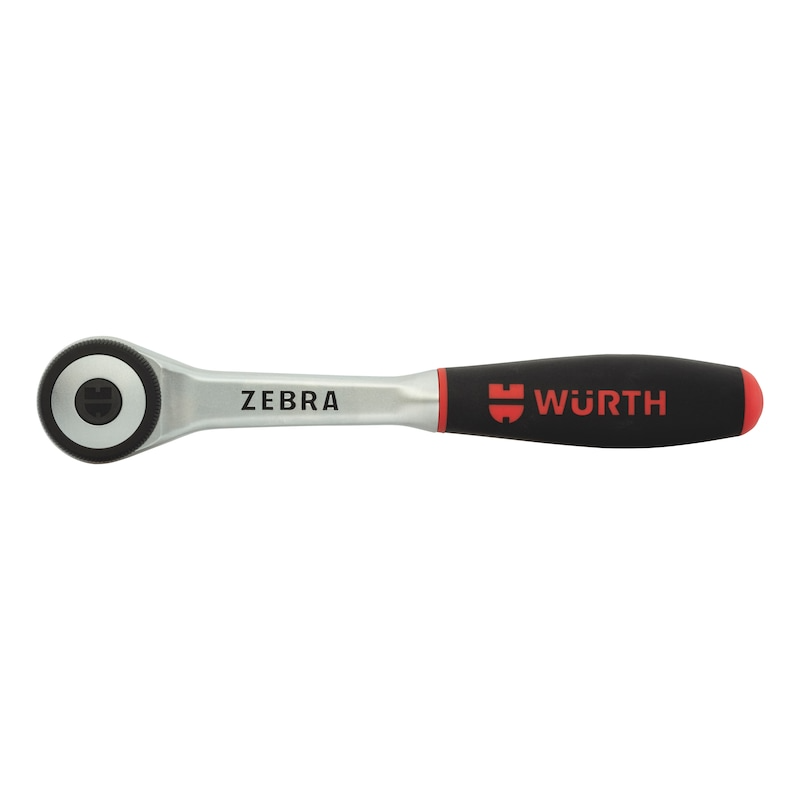 Würth Zebra Reversible Ratchet 1/2 Inch with 360° Rotating Twist Handle