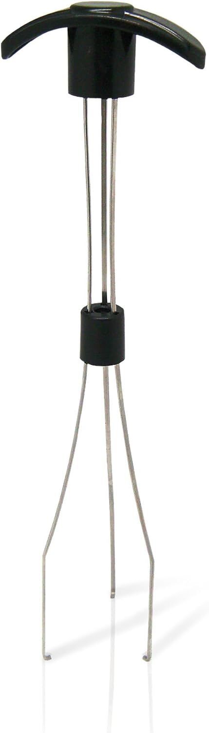 Vin Bouquet Cork Extractor Lifter Wine Bottle in Black/Silver