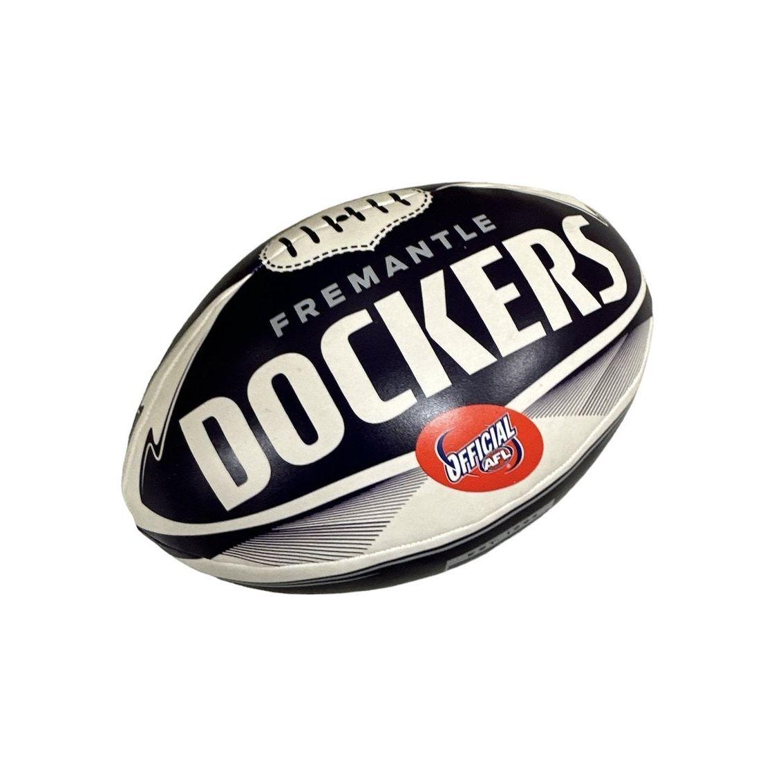 Fremantle Dockers AFL Footy 8" Soft Touch Stress Ball Football
