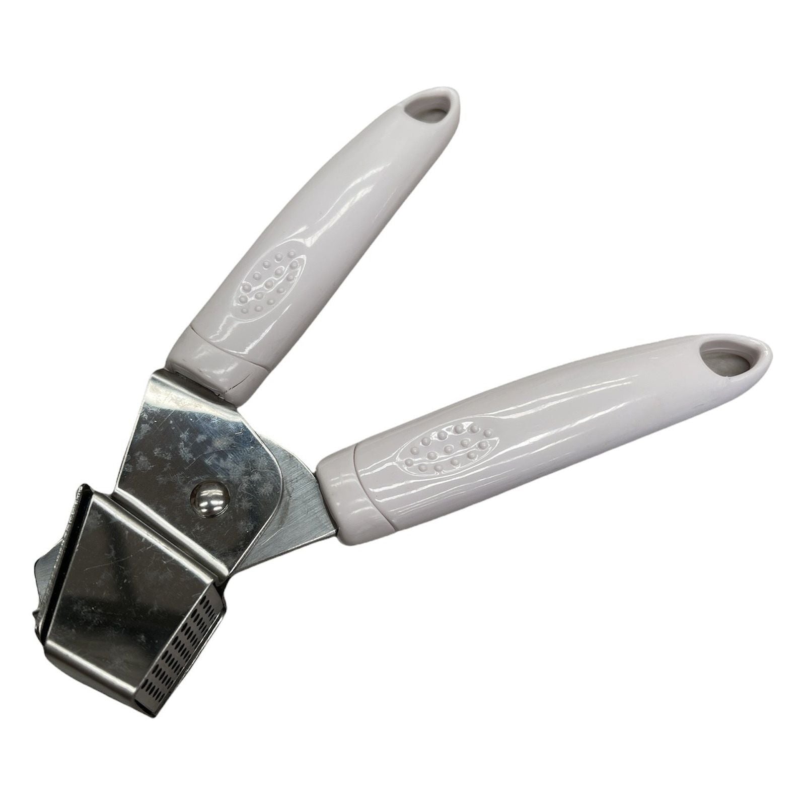 Ai De Chef Garlic Press Tool Manual Crusher - White