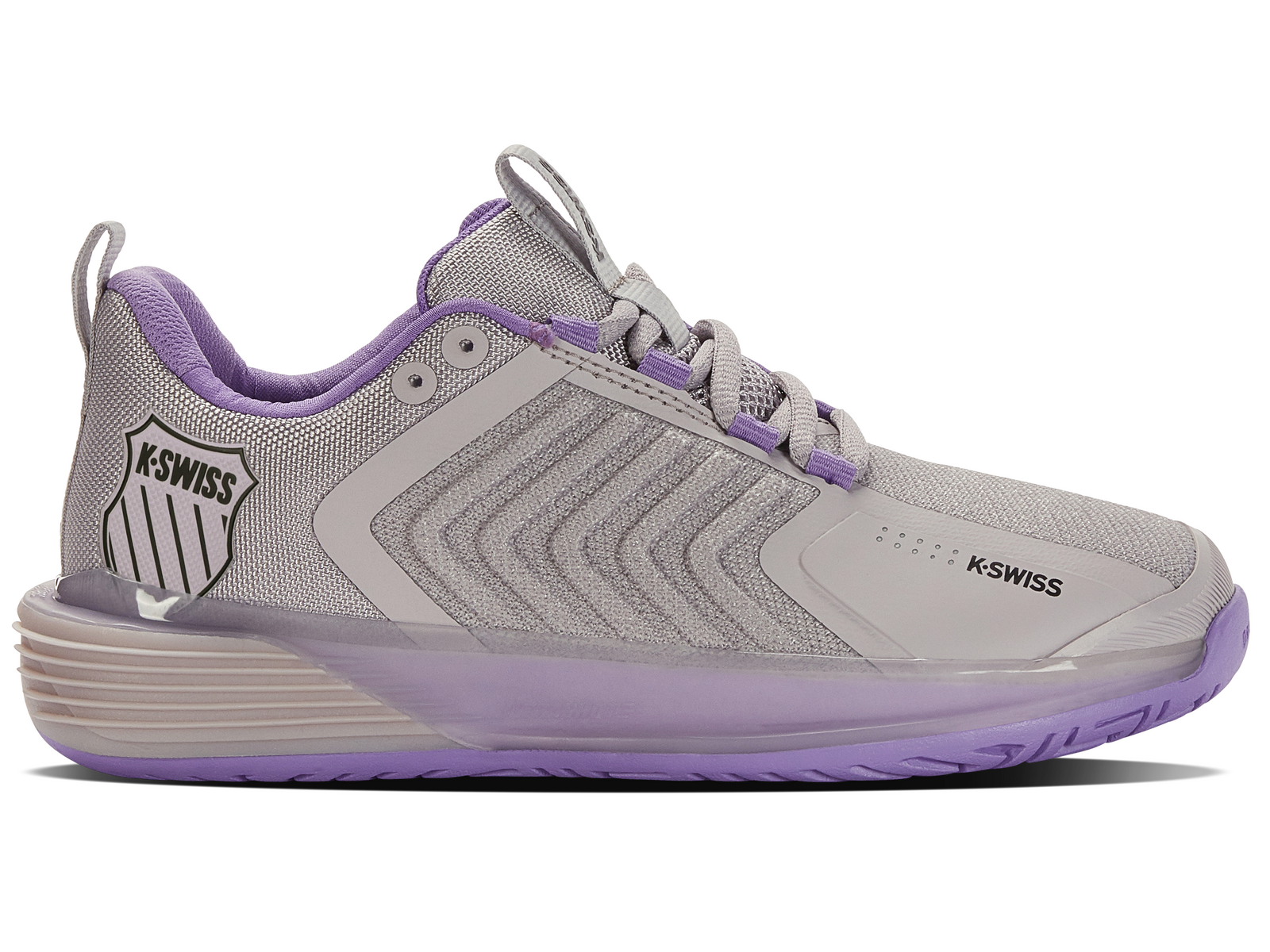 K-Swiss Ultrashot 3 Womens Tennis Shoes Runners Sneakers in Purple Rain - US 7.5